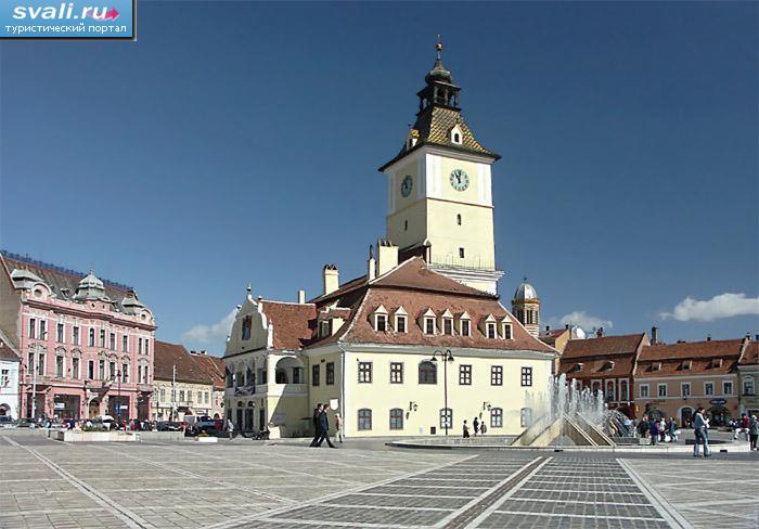 Городская ратуша, Брашов, Трансильвания, Румыния.