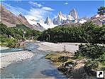 Национальный парк Лос Гласьярес (Los Glaciares), горный массив Фитц Рой (Fitz Roy), провинция Санта-Крус (Santa Cruz), Аргентина.