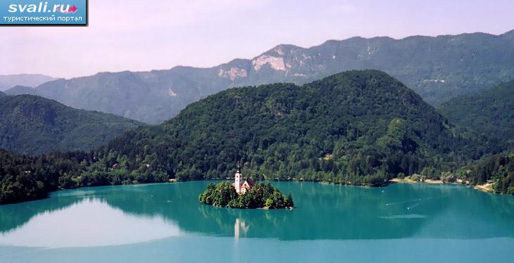 Озеро Блед, Словения.