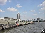 Река Чао Прайя (Chao Phraya), Бангкок, столица Тайланда.