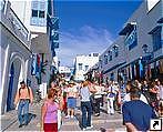 Голубой город Сиди-бу-Саид (Sidi bu Said), Тунис.