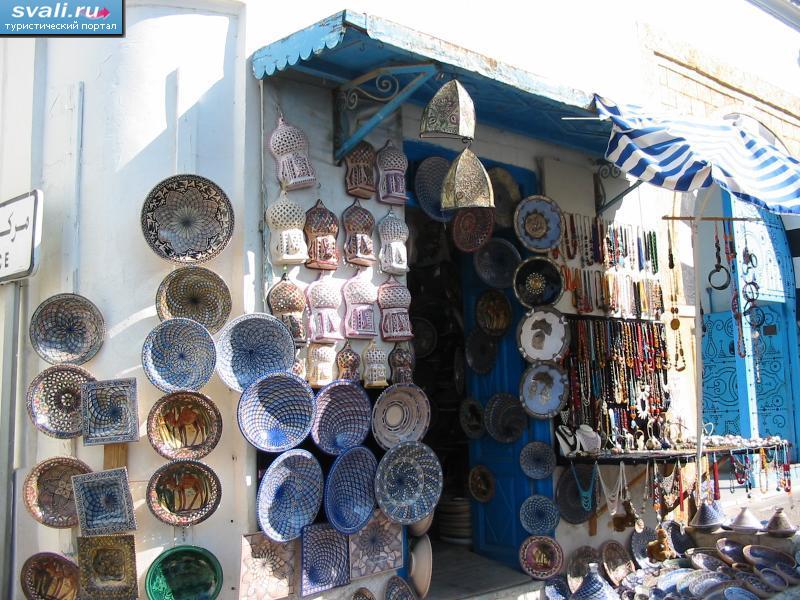 Магазин сувениров, Тунис.