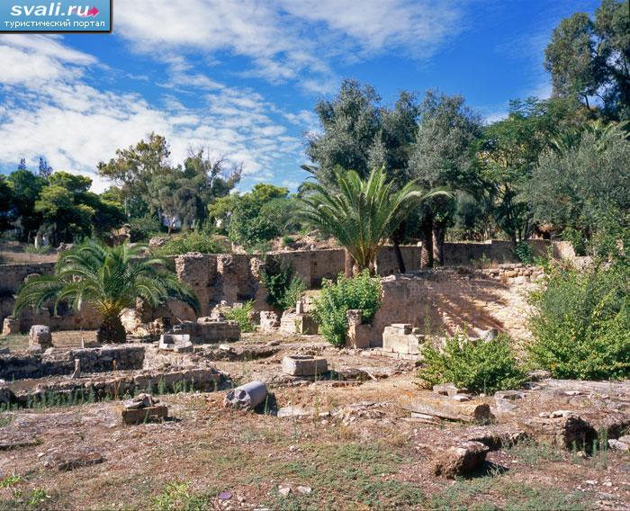 Руины Карфагена, Тунис.