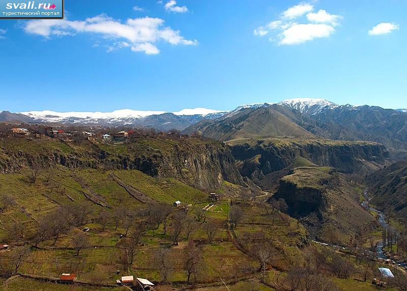 Гарнийское ущелье, Армения.