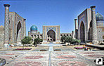 Площадь Регистан, Самарканд, Узбекистан.