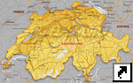 Карта Швейцарии (немец.)