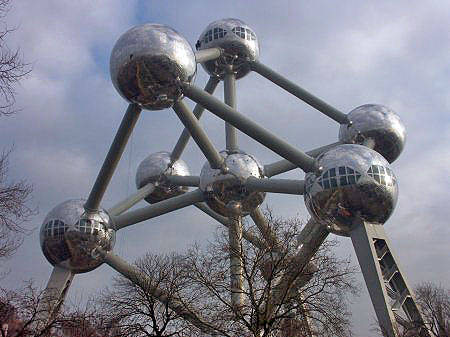 Атомиум, Брюссель, Бельгия.