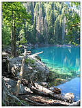 Озеро Рица - Сказка в горах Абхазии. (470x620 144Kb)