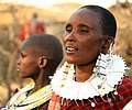 Масайская женщина, Танзания. (542x450 86Kb)