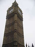 Башня Елизаветы в Вестминстерском дворце (337x450 60Kb)