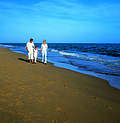 Семья гуляет по пляжу в испанской Мурсии<br>╘ Фото: Хосе Луис Монтеро (747x765 354Kb)